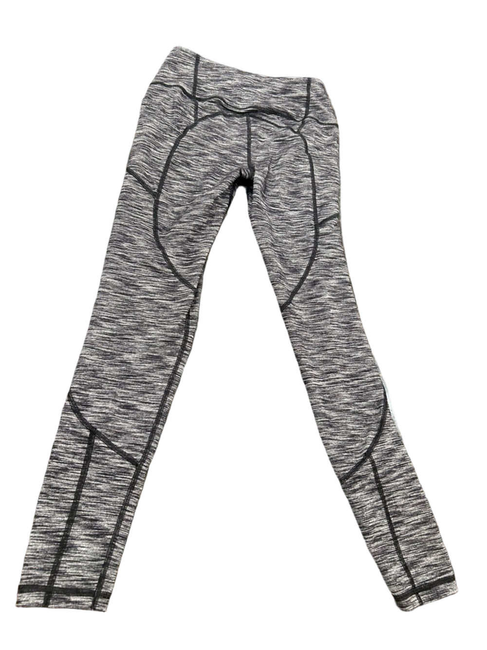 Victoria's Secret Sport Black & White Space-Dye Knockout Leggings - Picture 3 of 4
